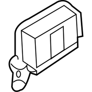 95850-3K200 Hyundai Automatic Transaxle Key Lock Control Module Assembly Illustration 1 of 1