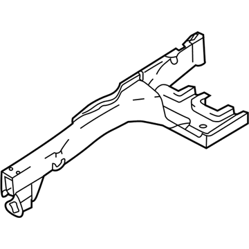 64602-26200 Hyundai Front Side Member Assembly Right Hand Illustration 1 of 1