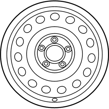 2020 Hyundai Elantra Spare Wheel - 52910-F3000