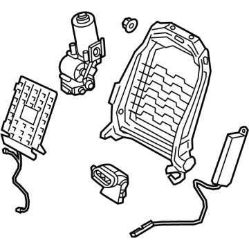 Hyundai 88310-BE010 Front Seat Back Frame Assembly Left Hand 88310-BE010 Hyundai Front Seat Back Frame Assembly Left Hand Illustration 1 of 1