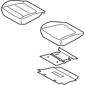 2024 Hyundai Kona Seat Cushion - 88B10-BE651-NLX