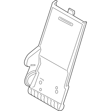 Hyundai 89931-R6510-NNB BOARD-RR SEAT A/REST 89931-R6510-NNB Hyundai BOARD-RR SEAT A/REST Illustration 1 of 1