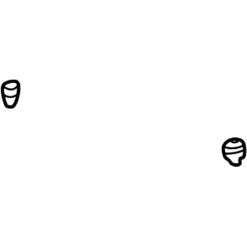 85884-22000 Hyundai Clip-Wheel House Trim Illustration 1 of 1