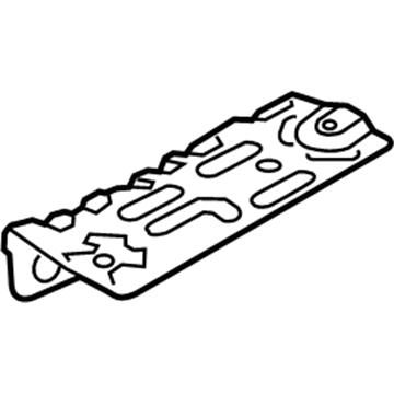 Hyundai 28795-3R100 Protector-Heat Rear,LH 28795-3R100 Hyundai Protector-Heat Rear,LH Illustration 1 of 1