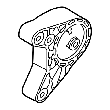 21930-G7100 Hyundai Bracket Assembly-Roll MTG,RR Illustration 1 of 1