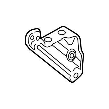 66331-J9000 Hyundai Bracket-Fender Mounting,LH Illustration 1 of 1