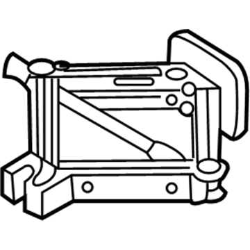 Hyundai 09110-4J001 Jack Assembly 09110-4J001 Hyundai Jack Assembly Illustration 1 of 1
