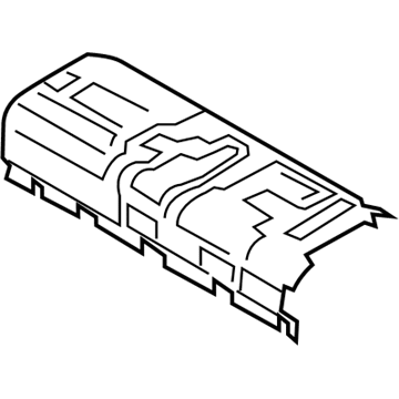 Hyundai 37595-G2100 Panel Assembly-High Voltage Cover 37595-G2100 Hyundai Panel Assembly-High Voltage Cover Illustration 1 of 1
