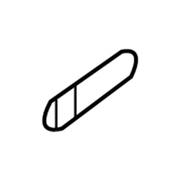 82662-1E000-CA Hyundai Front Door Outside Handle Cover Right Hand Illustration 1 of 1