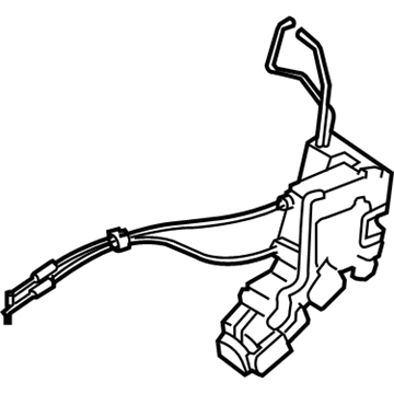 Hyundai Accent Door Lock - 81310-1E040