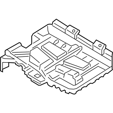 Hyundai Battery Tray - 37150-J9500