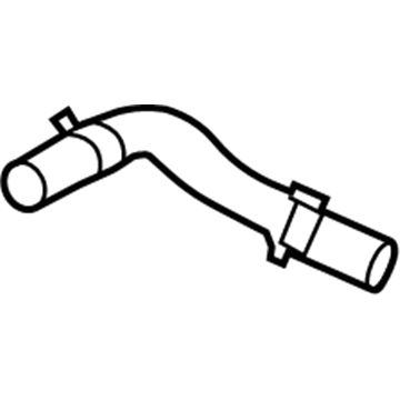 Hyundai 25468-2GTA0 Hose Assembly-Water To Throttle Body 25468-2GTA0 Hyundai Hose Assembly-Water To Throttle Body Illustration 1 of 1