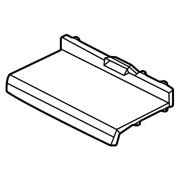 86740-GI100 Hyundai GARNISH ASSY-AIR CLEANER Illustration 1 of 1