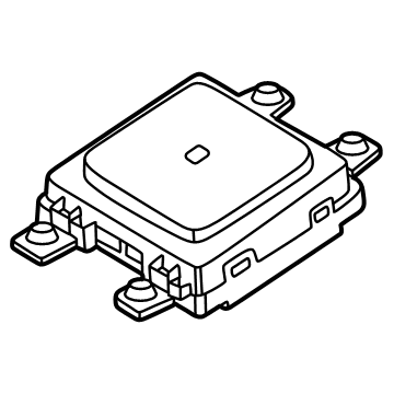 Hyundai 95560-N9520 Wireless Charging Unit Assembly 95560-N9520 Hyundai Wireless Charging Unit Assembly Illustration 1 of 1