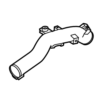 Hyundai 28252-2M300 Pipe-INTERCOOLER Inlet 28252-2M300 Hyundai Pipe-INTERCOOLER Inlet Illustration 1 of 1