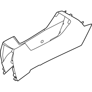 2024 Hyundai Kona Center Console Base - 84611-BE500-YPK