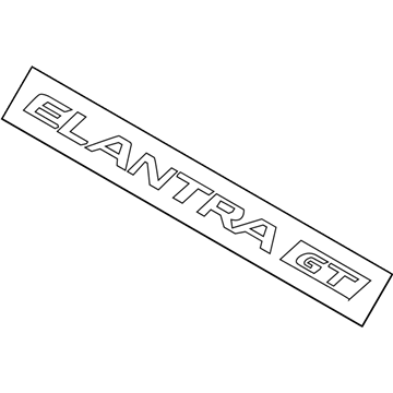 Hyundai Elantra GT Emblem - 86315-G3000