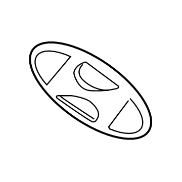 Hyundai Elantra GT Emblem - 86320-G3000