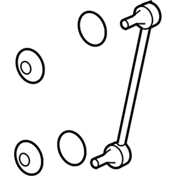 55530-2G500 Hyundai Rear Stabilizer Link Assembly Illustration 1 of 1