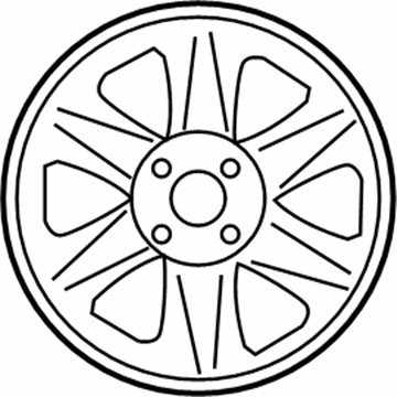 Hyundai Accent Spare Wheel - 52910-1E300