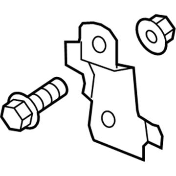 92192-D2010 Hyundai Bracket Assembly-Sensor Mounting Illustration 1 of 1