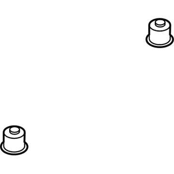 2011 Hyundai Accent Crossmember Bushing - 62485-1G000