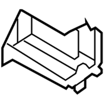 Hyundai 97136-0W000 Case-Heater & Evaporator, Lower 97136-0W000 Hyundai Case-Heater & Evaporator, Lower Illustration 1 of 1