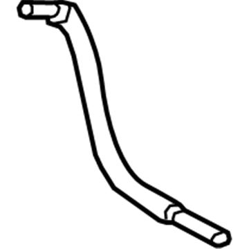 Hyundai 28288-2B710 Hose-Turbocharger 28288-2B710 Hyundai Hose-Turbocharger Illustration 1 of 1