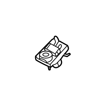 Hyundai 85235-A9000-MCG Sunvisor Retainer 85235-A9000-MCG Hyundai Sunvisor Retainer Illustration 1 of 1