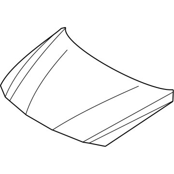2024 Hyundai Elantra Hood - 66400-AA000