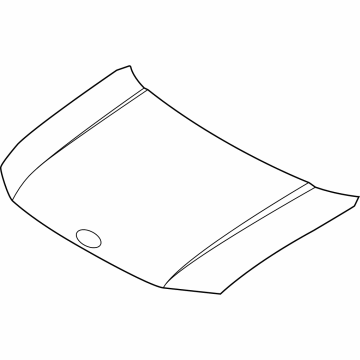 2024 Hyundai Santa Fe Hybrid Hood - 66400-R6000