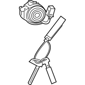 81900-C1H00 Hyundai Steering Lock Key Sub Set Illustration 1 of 1