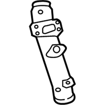 28287-03010 Hyundai Pipe-INTERCOOLER Outlet Illustration 1 of 1
