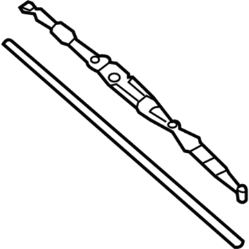 U8890-00013 Hyundai Front Blade Illustration 1 of 1