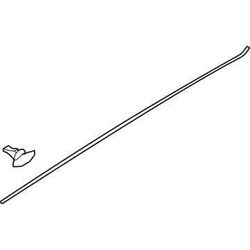 Hyundai 877E2-L1000 Strip-Side SILL FR MLDG,RH 877E2-L1000 Hyundai Strip-Side SILL FR MLDG,RH Illustration 1 of 1