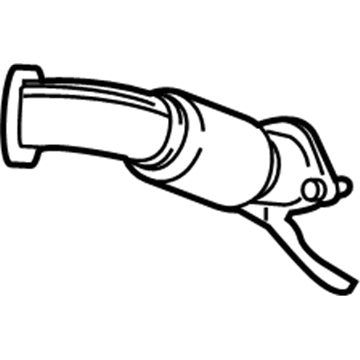 2015 Hyundai Sonata Muffler - 28610-C2700