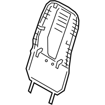 Hyundai 88491-BE000-NNB MAP BOARD ASSY-FRT SEAT BACK,R 88491-BE000-NNB Hyundai MAP BOARD ASSY-FRT SEAT BACK,R Illustration 1 of 1