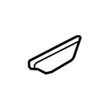 Hyundai 82619-3V000-4X Cap-Front Door Inside,LH 82619-3V000-4X Hyundai Cap-Front Door Inside,LH Illustration 1 of 1