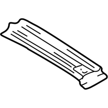 67126-2D200 Hyundai Roof Center Rail Illustration 1 of 1