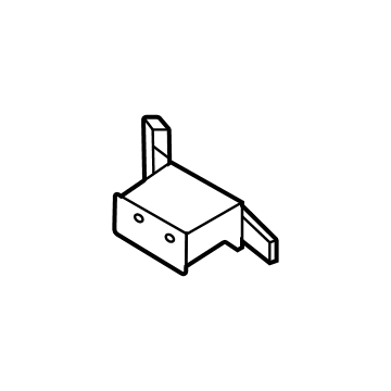 Hyundai 86641-PI000 STAY-RR BUMPER LH 86641-PI000 Hyundai STAY-RR BUMPER LH Illustration 1 of 1