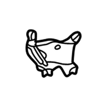 86568-E6700 Hyundai Duct Assembly-Air Curtain,RH Illustration 1 of 1