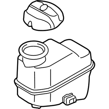 Hyundai 58511-3M000 Master Cylinder Reservoir 58511-3M000 Hyundai Master Cylinder Reservoir Illustration 1 of 1