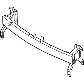 64900-D3600 Hyundai Front Bumper Beam Complete Illustration 1 of 1