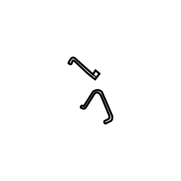 Hyundai 58288-J6000 Spring-Pad Return 58288-J6000 Hyundai Spring-Pad Return Illustration 1 of 1