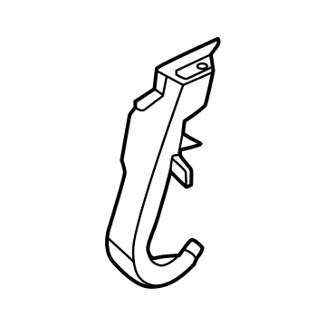 Hyundai 89413-R6000-NNB COVER-3RD SEAT RECLINER RH 89413-R6000-NNB Hyundai COVER-3RD SEAT RECLINER RH Illustration 1 of 1