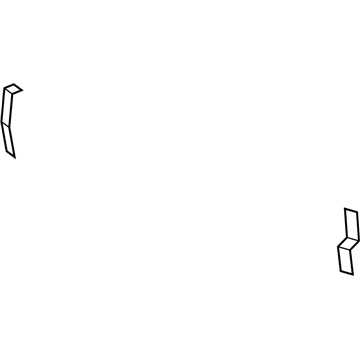 Hyundai 86638-1E050 Bracket Assembly-Rear Bumper Upper,RH 86638-1E050 Hyundai Bracket Assembly-Rear Bumper Upper,RH Illustration 1 of 1