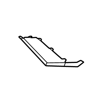 Hyundai 86568-AANA0 PIECE-FR FOG BLANKING NO.2,RH 86568-AANA0 Hyundai PIECE-FR FOG BLANKING NO.2,RH Illustration 1 of 1