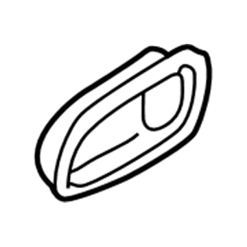 Hyundai 82621-26000-SF Door Inside Handle Housing Right Hand 82621-26000-SF Hyundai Door Inside Handle Housing Right Hand Illustration 1 of 1