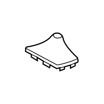 84632-J3000 Hyundai Gear Shift Lever Boot Assembly Illustration 1 of 1