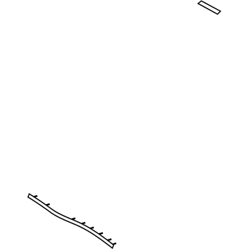 84780-3K180-2U Hyundai Crash Pad Center Garnish Assembly Right Hand Illustration 1 of 1